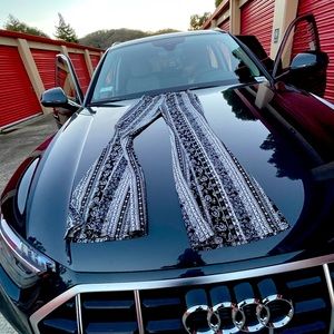 High Waist Paisley Print Flare Leggings